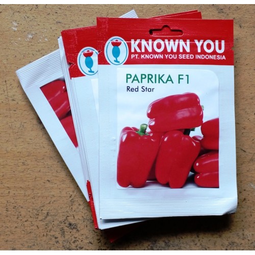 Jual Paprika Merah Known You Seed